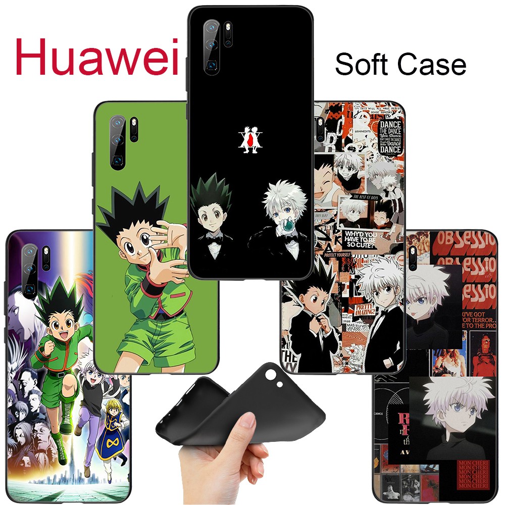 Ốp Điện Thoại Mềm Hình Hoạt Hình Hunter X Hunter Cho Huawei Y6p Y6 Y9 Y7 Prime 2019 2018 2017 73mb