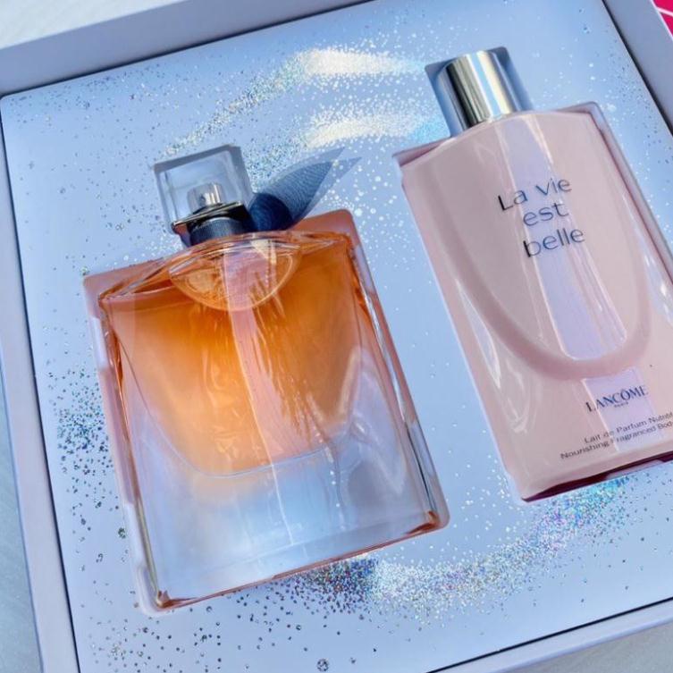 Set Nước hoa Nữ LANCOME La Vie Est Belle 100ml kèm dưỡng thể 200ml