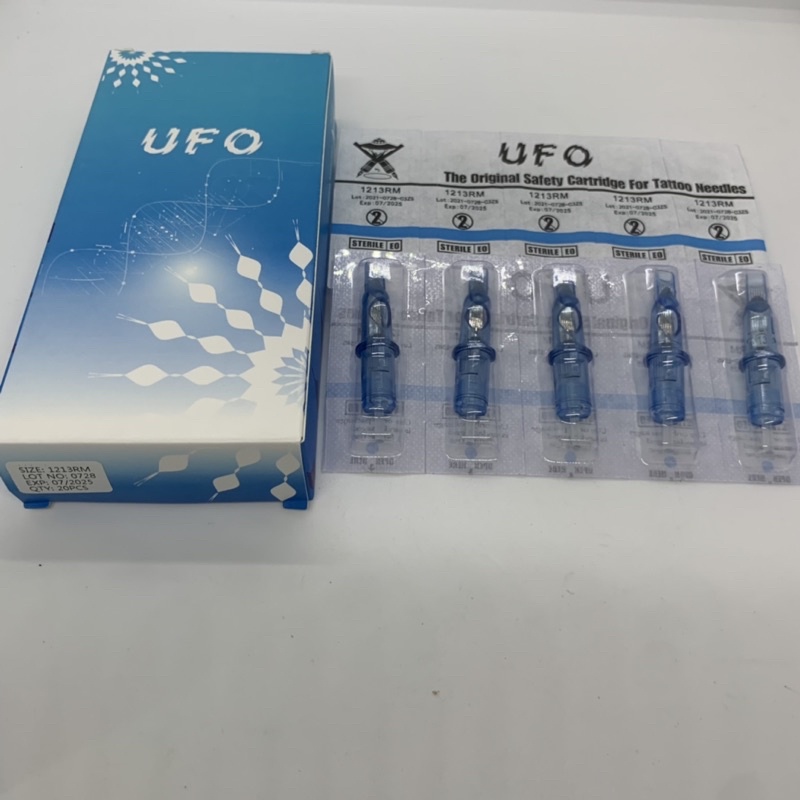 Vỉ 5 kim xăm máy pen đánh bóng 13 kim ngang