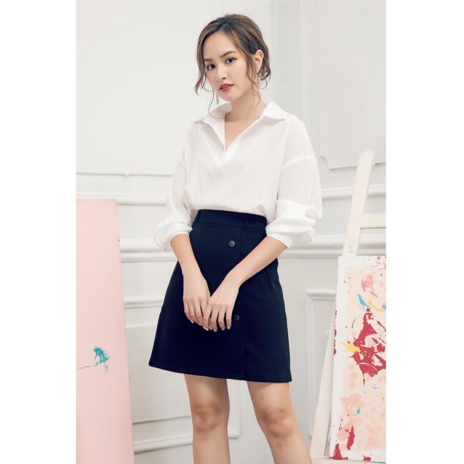 [CHÂN VÁY] Chân Váy Công Sở, Chân Váy Chữ A Phối Nút Cực Đẹp [KÈM ẢNH THẬT] | BigBuy360 - bigbuy360.vn