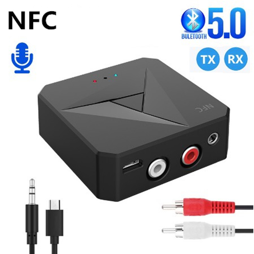 Thiết Bị Thu Phát Bluetooth 10m Abs + Pc 2 Trong 1 Aux 5v Dc Cho Điện Thoại Di Động