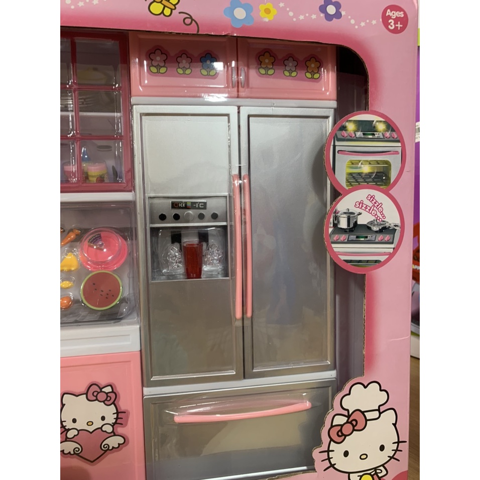 Bộ Đồ Chơi Nhà Bếp Hello Kitty 3 Khoang Cho Bé