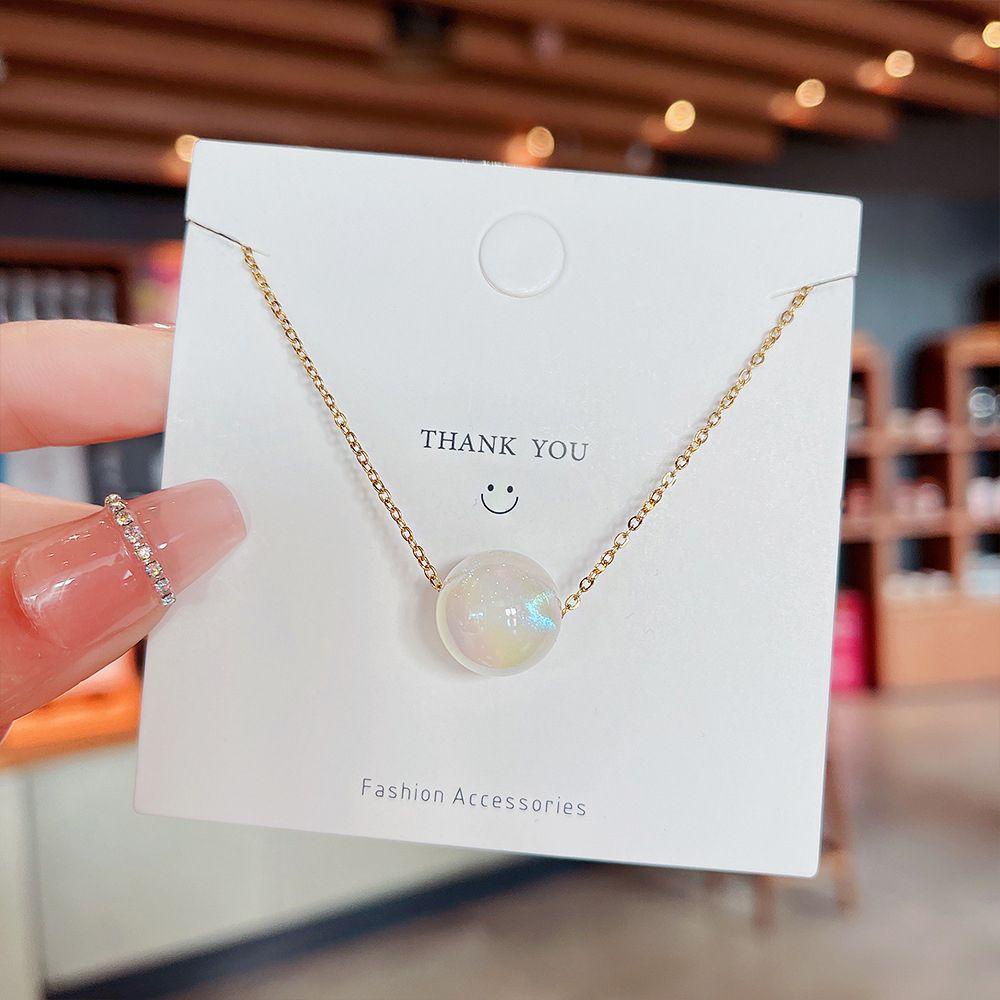 VANES1 Vòng cổ Thép Titan Điều Chỉnh Được Thời Trang Cho Nữ