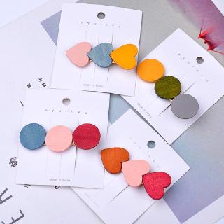 XJ-Set Kẹp Tóc Hình Trái Tim Dễ Thương Cho Bé Gái