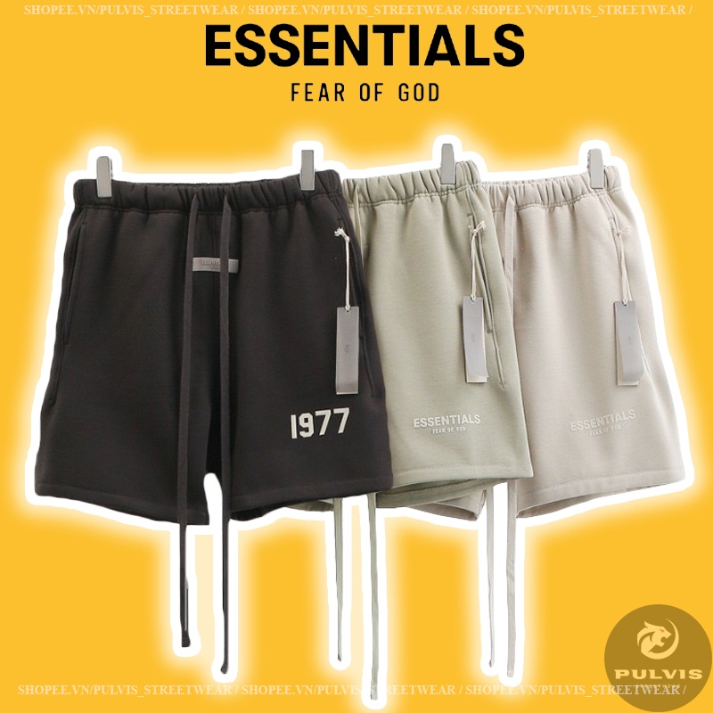 ⚡️[BEST QUALITY] - Quần Short FOG Fear Of God ESSENTIALS SS22 Sweatshort, Quần Short FOG ESSENTIALS