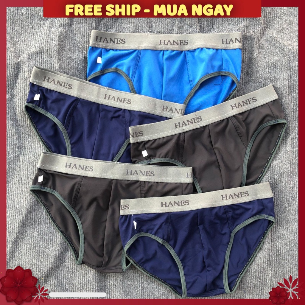 Combo 5 quần sịp quần lót tam giác nam 100%cotton An Phú mềm mịn co giãn
