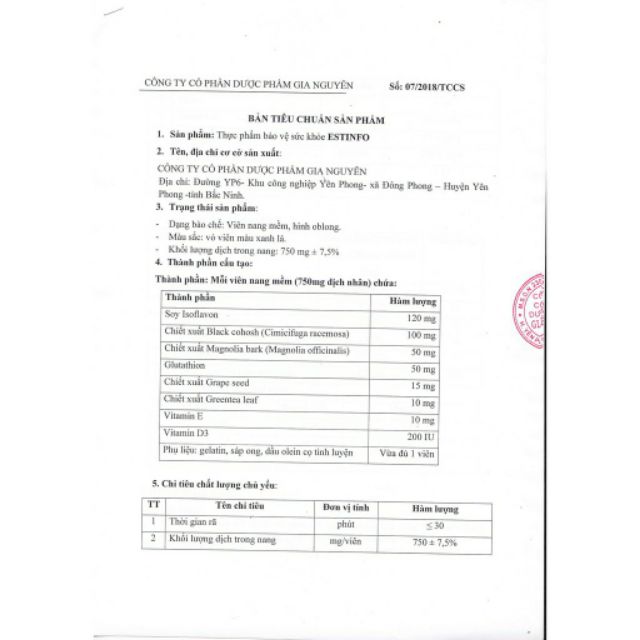 Estinfo Điều Hoà nội tiết tố nữ | BigBuy360 - bigbuy360.vn