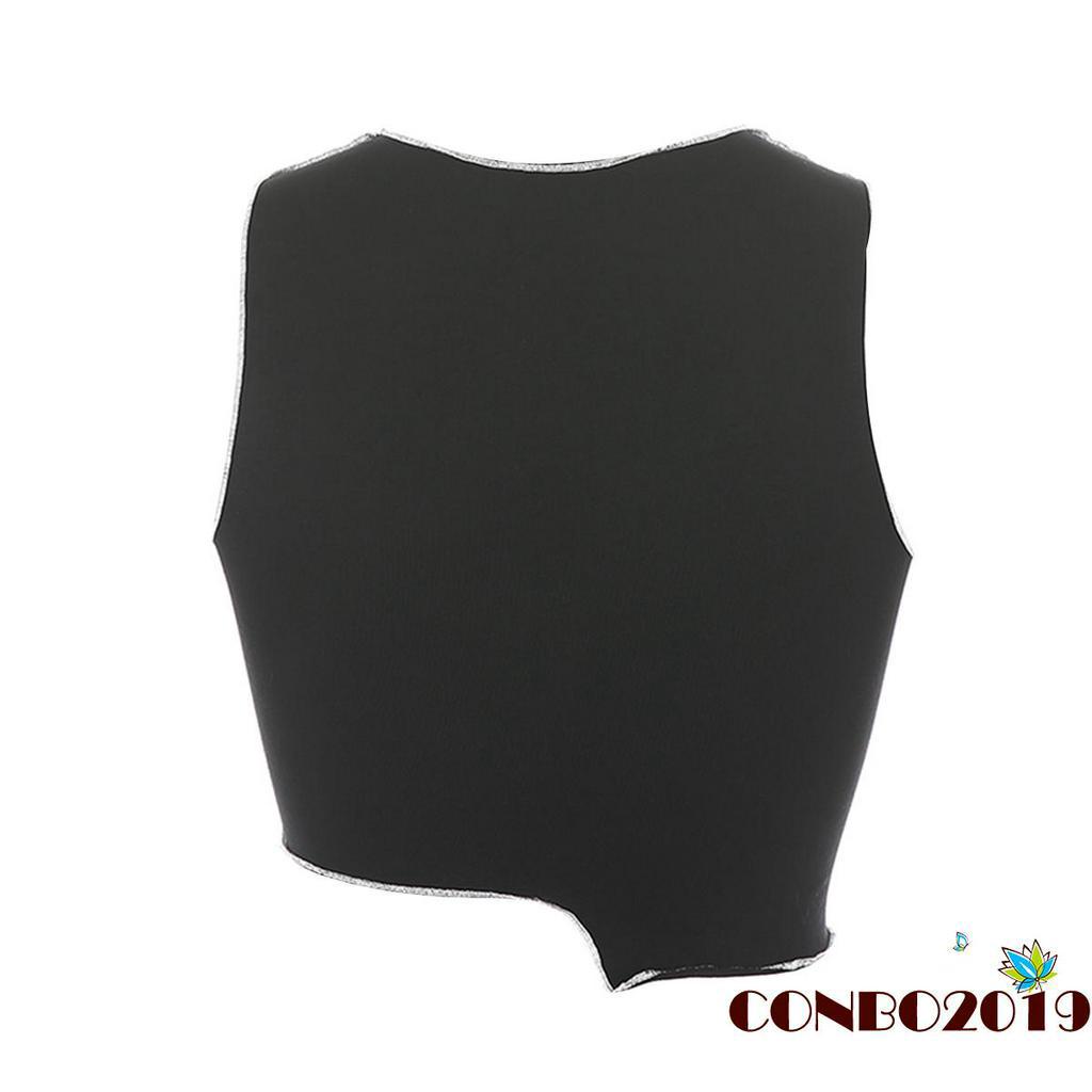 Áo Ba Lỗ Nữ Cộc Tay Quyến Rũ Gợi Cảm