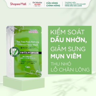 Mặt nạ giấy Dr.Morita Tea Tree Pore-Refining Essence Facial Mask 25g