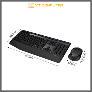 Combo phím + chuột không dây / logitech / mk345 / bảo hành 12 tháng