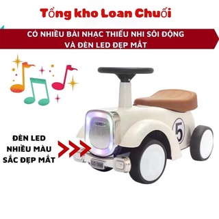XE CẨU CHÒI CHÂN CÓ NHẠC VÀ XE CẨU ĐIỆN CHO BÉ- TOYS89