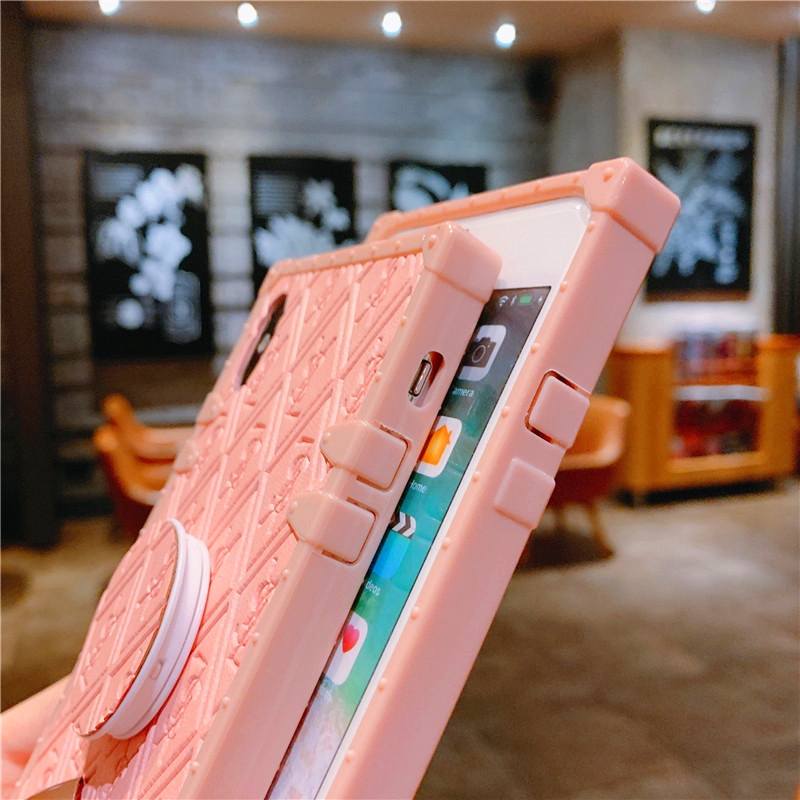 Ốp điện thoại màu hồng thời trang cho XIAOMI REDMI 9A 9C 9 8 8A NOTE 9 9s 9pro 9promax 7 7PRO 8 8PRO 8T