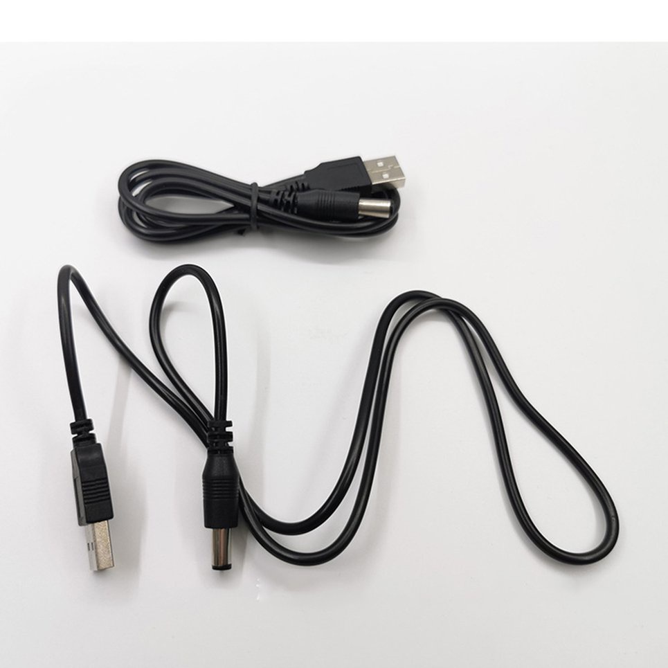 USB To DC Power Cord 0.8m DC Interface 5.5*2.5 DC Power Wire Adapter