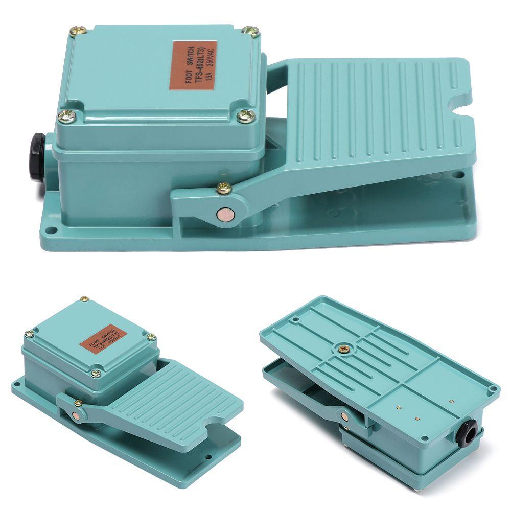 PISTA Công Nghiệp Footwitch Kim Loại Bền Bật / Tắt Nguồn Điện Tạm Thời