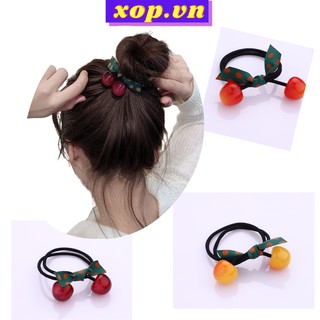 Dây buộc tóc chun hoa quả xop.vn