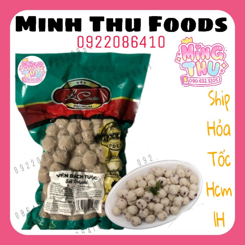 Viên bạch tuột Teriyaki 500g