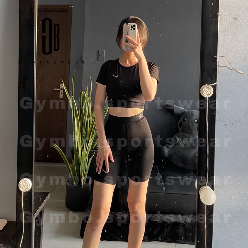 Quần lỡ biker thể thao nữ tập gym đi chơi hot trend