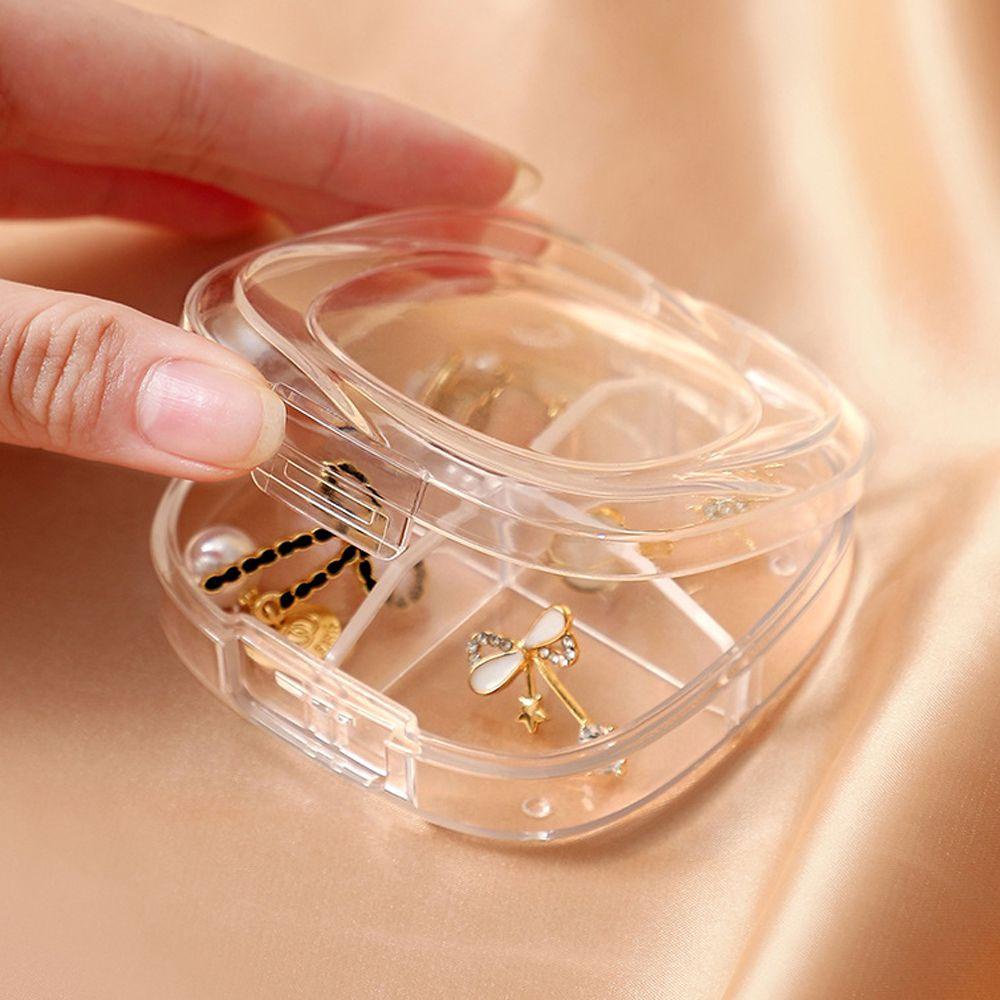 Hộp Đựng Trang Sức Trong Suốt Cỡ Nhỏ Tiện Dụng Khi Đi Du Lịch
