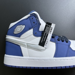 Giày Sneaker Jordan 1 High Retro Navy SC Full Phụ Kiện