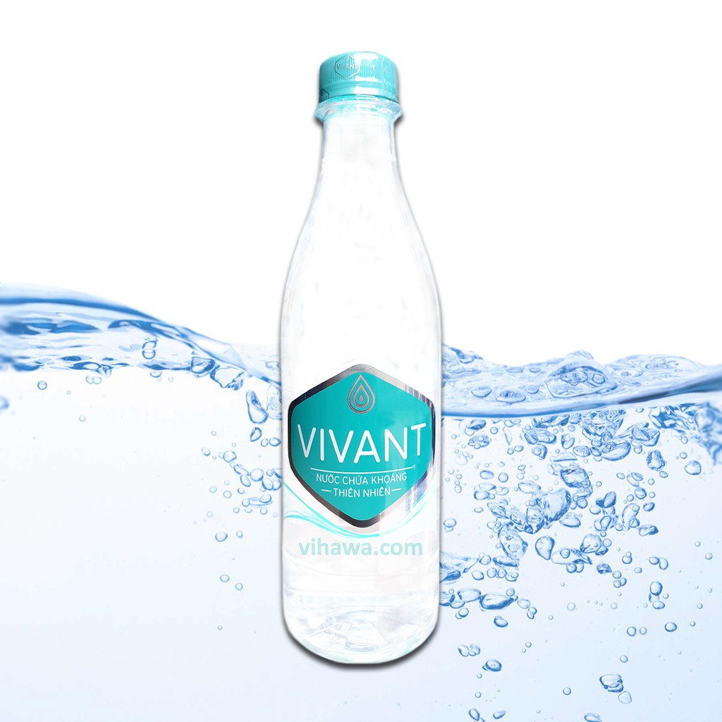 Lốc 6 chai Nước khoáng thiên nhiên Vivant 500ml/chai