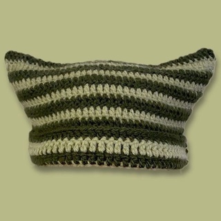 Cat beanie - nón len tai mèo handmade nhiều màu sắc