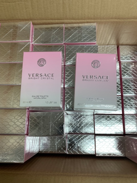 Nước hoa versace bright crystal 30ml full seal (hình tự chụp)