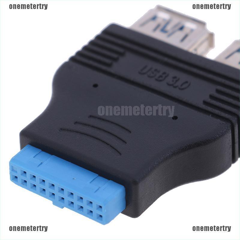 Đầu kết nối bo mạch chủ 2 cổng USB 3.0 sang đầu 20 pin
