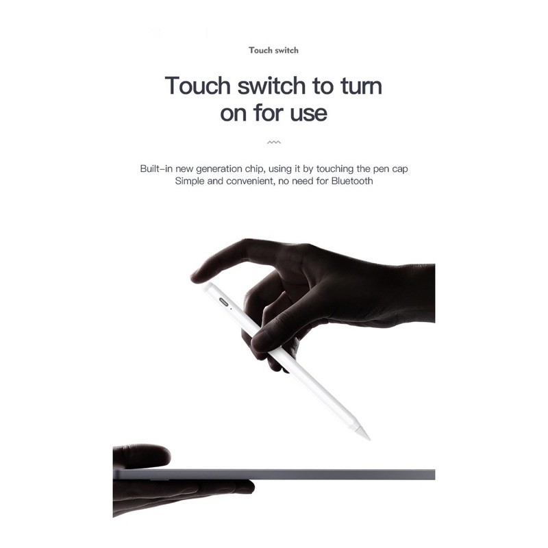 Bút cảm ứng Totu chống tì tay cho iPad Stylus Pen Chính hãng