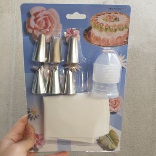 Set 6 đui bắt kem cơ bản