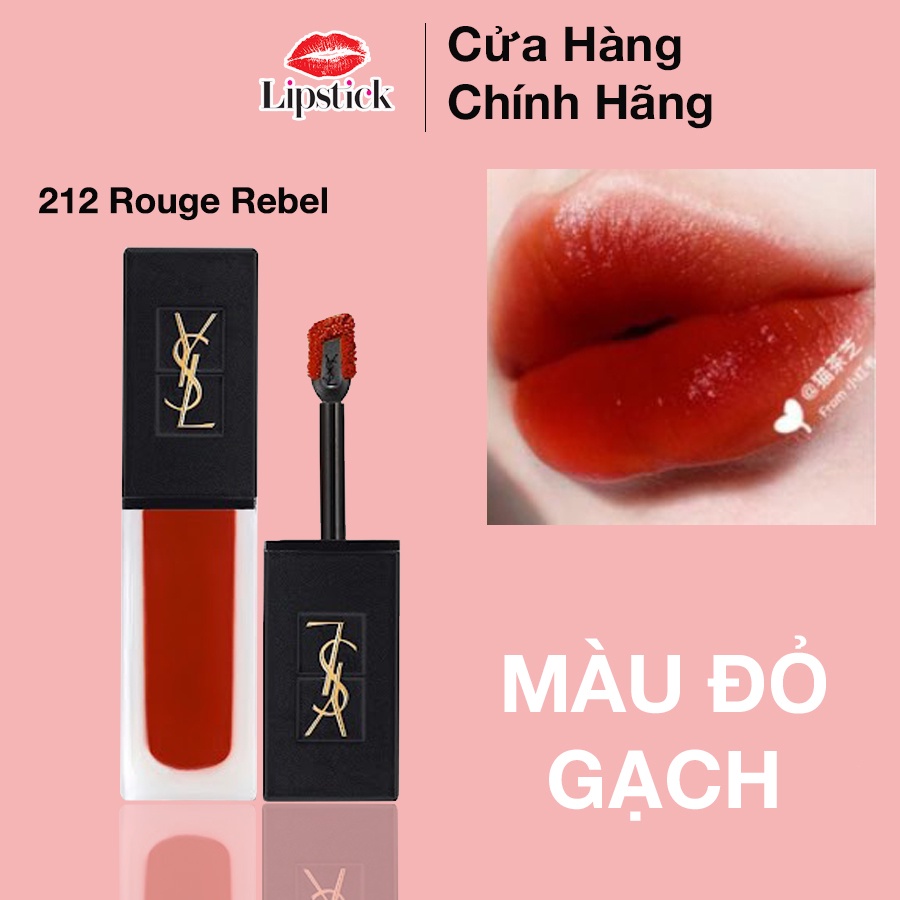 Hộp quà đựng son YSL, Hộp quà tặng, hộp giấy đựng quà cho son YSL kèm nơ thiệp