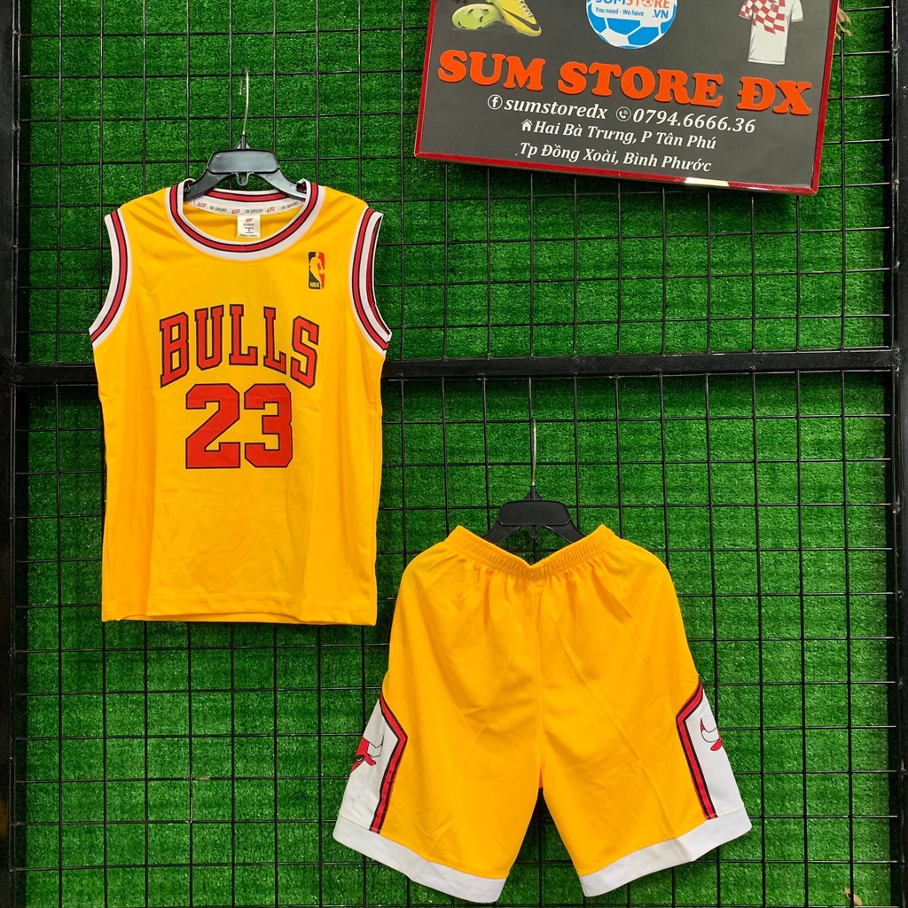 Bóng Rổ Trẻ Em CP Bulls (Nhiều Màu)-Đồ Thể Thao Nhí Mẫu Mới, Đẹp