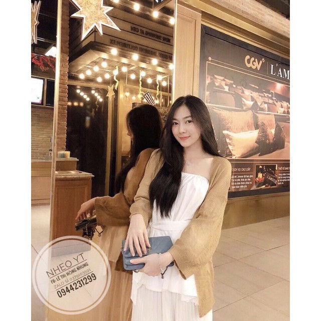 ÁO LEN MỎNG KHOÁC NGOÀI SIÊU HOT | BigBuy360 - bigbuy360.vn