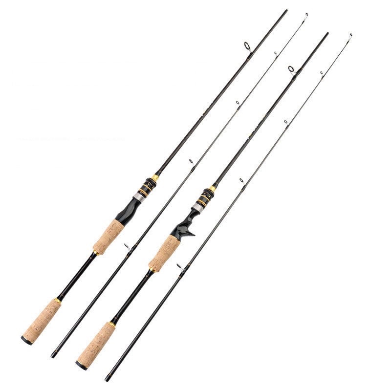 Cần Câu Lure Máy Ngang Máy Đứng Carbon MSX đầu bu chống xoắn