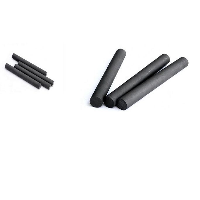 Điện cực than chì, độ tinh khiết cao dẫn điện tốt, kích thước 7mmx120mm, điện cực điện phân