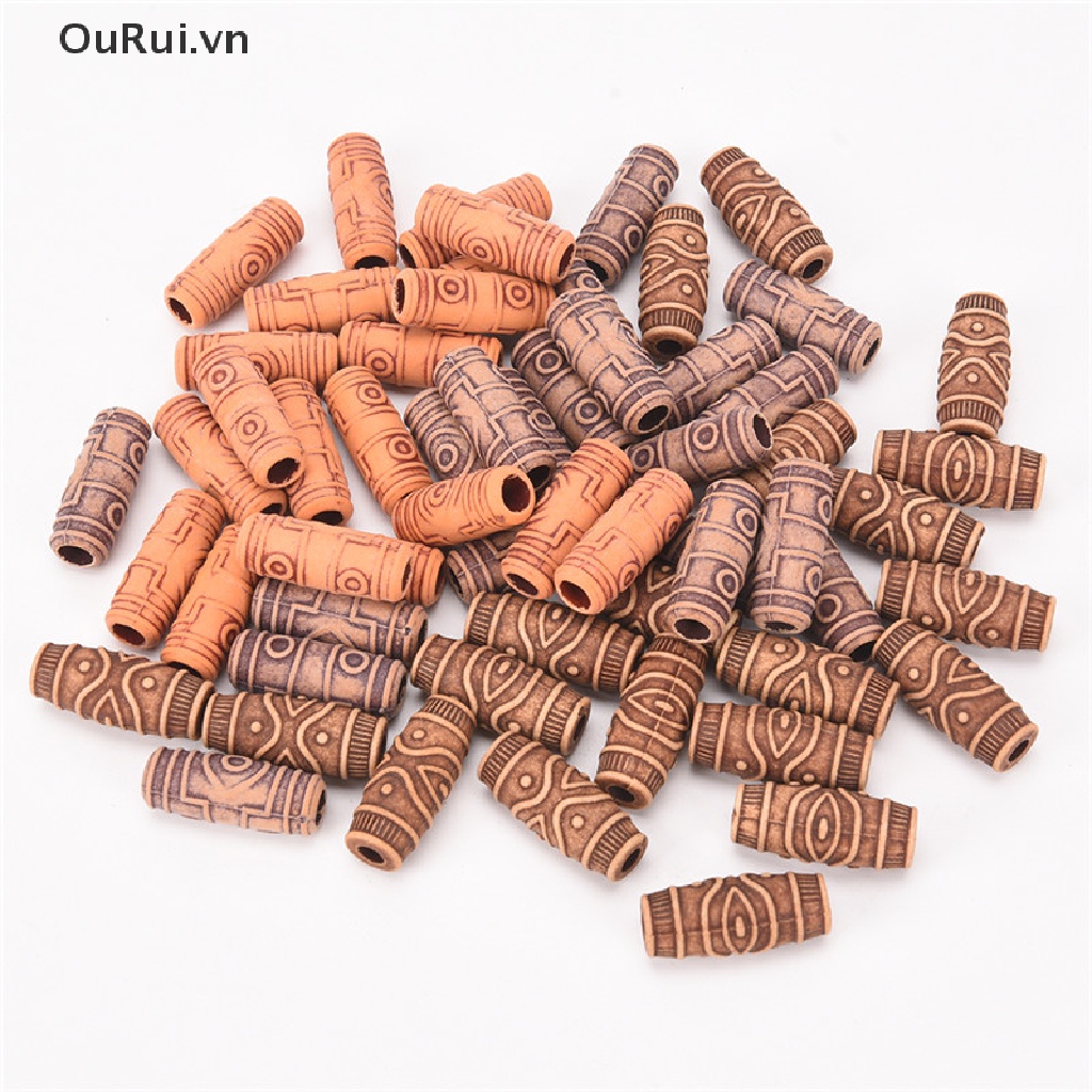 Bộ 10 Kẹp Tạo Kiểu Tóc Dreadlock Tây Tạng