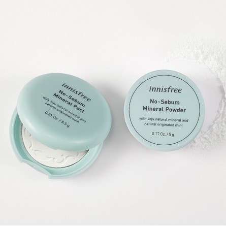 Phấn phủ nén kiềm dầu Innisfree No Sebum Mineral Pact 8.5g | BigBuy360 - bigbuy360.vn