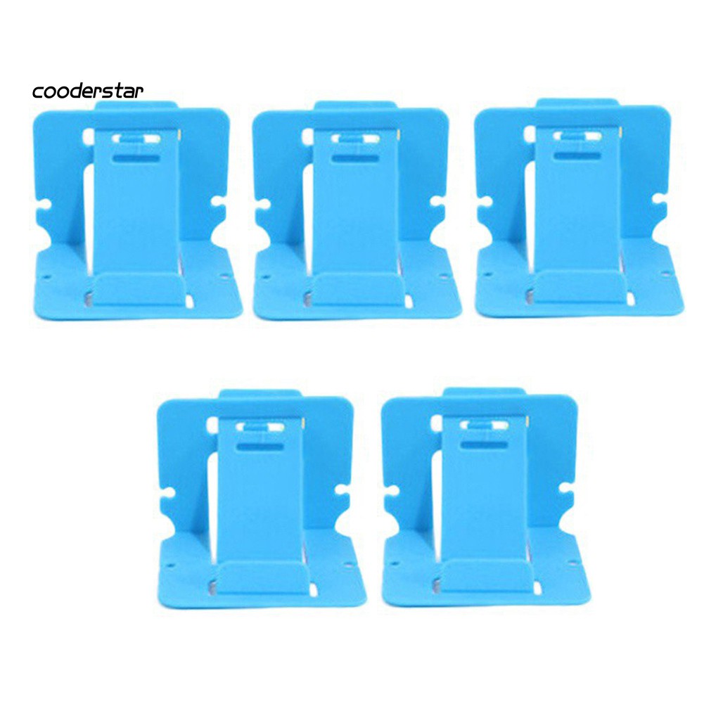Set 5 Giá Đỡ Điện Thoại Bằng Nhựa Có Thể Gấp Gọn Tiện Dụng
