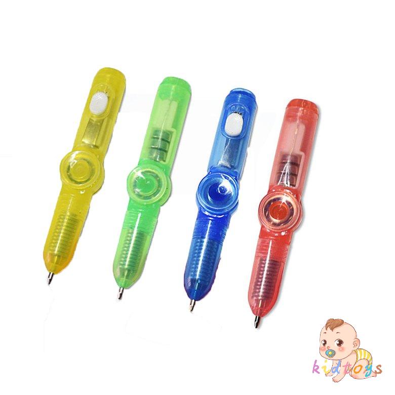 Bút Con Quay Đồ Chơi Spinner Có Đèn Led Đa Năng Giúp Giảm Căng Thẳng