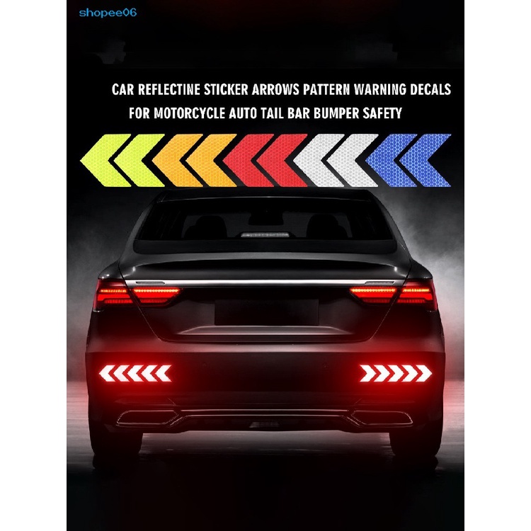 Miếng dán phản quang dán trang trí ngoại thất xe hơi