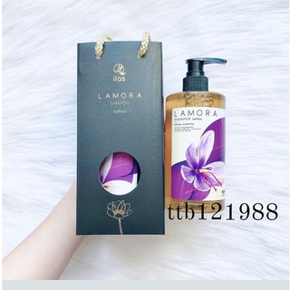 Dầu Gội Hữu Cơ Saffron Lamora 330ml