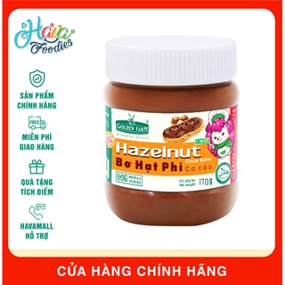 Bơ Hạt Phỉ Cacao Golden Farm
