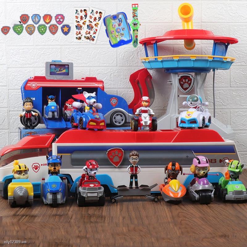 Paw Patrol Mô Hình Chú Chó Cứu Hộ Đồ Chơi Cho Bé
