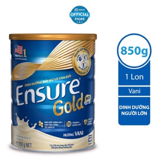 Sữa bột Ensure Gold Abbott hương vani (HMB) 850g