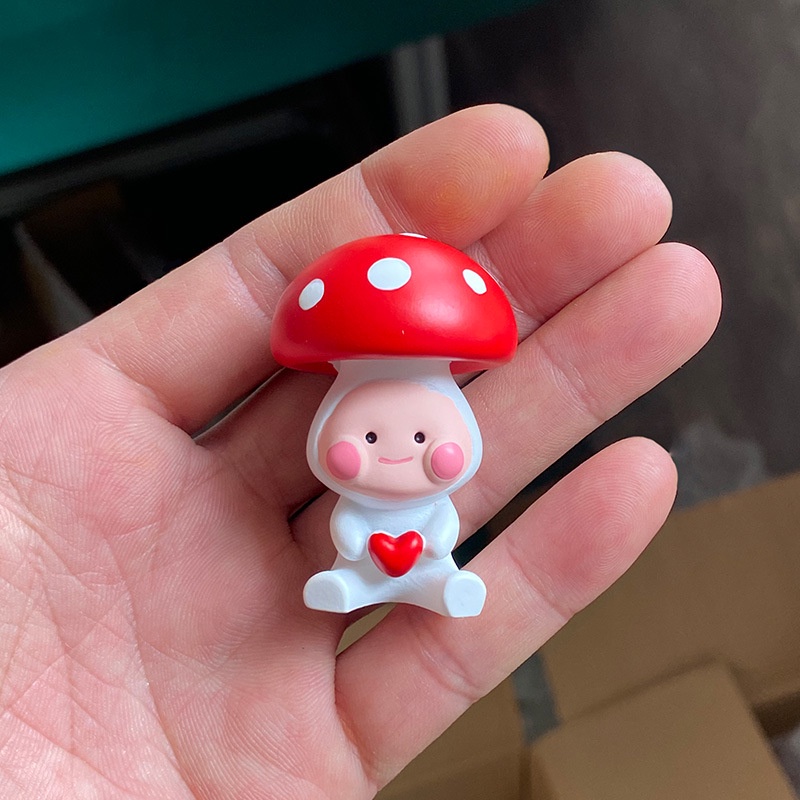 NAM CHÂM HÍT TRANG TRÍ TỦ LẠNH BÉ ĐẦU NẤM