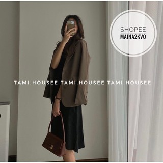Blazer 2 lớp nâu/đen 2 lớp(ẢNH THẬT/HÀNG SẴN)
