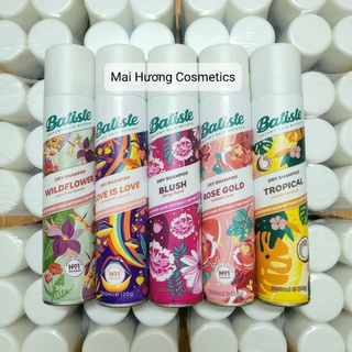 Dầu gội khô Batiste giúp tóc bồng bềnh, hết bết dính tức thì