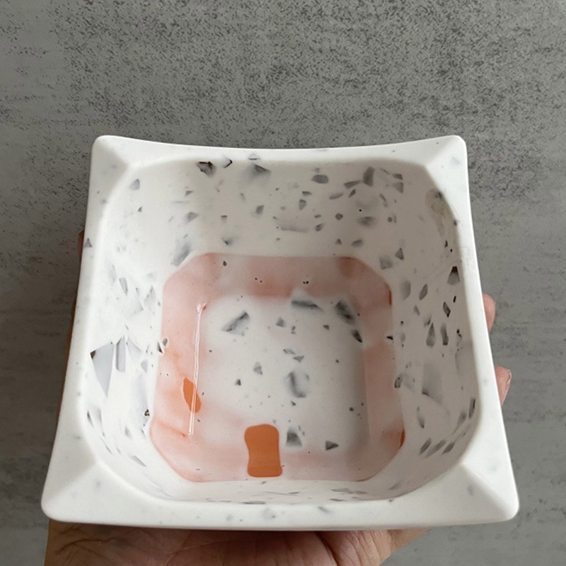 Khuôn Silicone Làm Chậu Cây Sen Đá