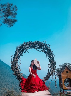 ĐẦM MAXI NHẤN BÈO CỔ YẾM (KÈM VIDEO HÌNH THẬT)