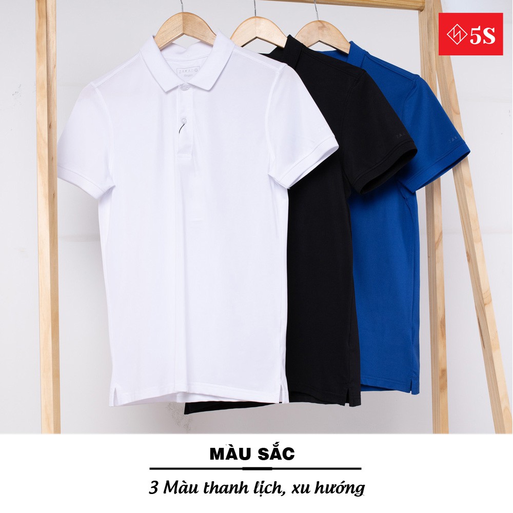Áo Thun Nam Có Cổ ZAKADO (3 mẫu) Tay Ngắn, Chất Liệu Coolmax Siêu Mát, Co Giãn Cực Tốt | BigBuy360 - bigbuy360.vn