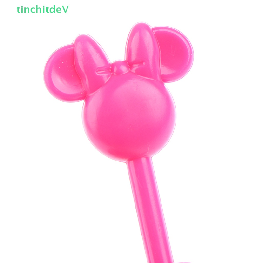 Bộ 10 Nĩa Ăn Trái Cây Tráng Miệng Bằng Thiếc Tái Sử Dụng Được Cho Trẻ Em